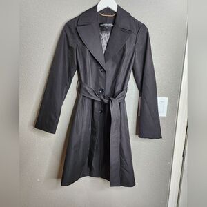 Ellen Tracy Collection black trench coat